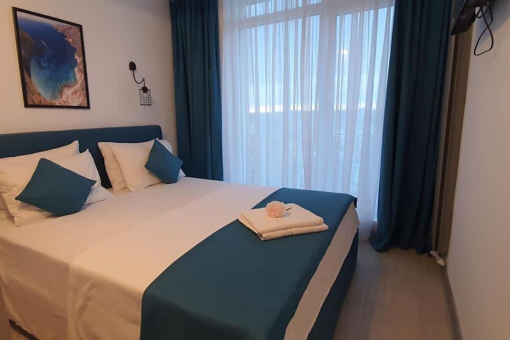 Luxury Seaview 2 Bedrooms Alezzy Resort Năvodari Dış mekan fotoğraf